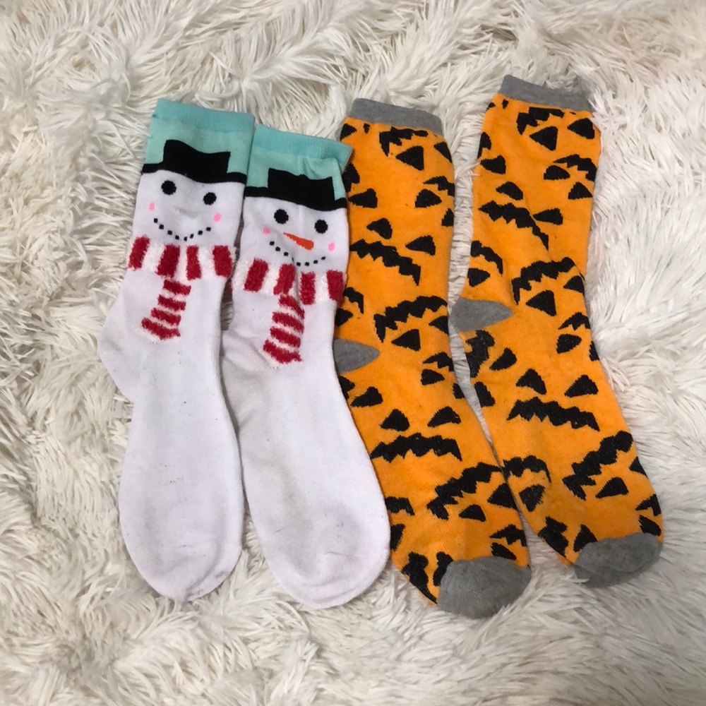 4/$15 holiday socks